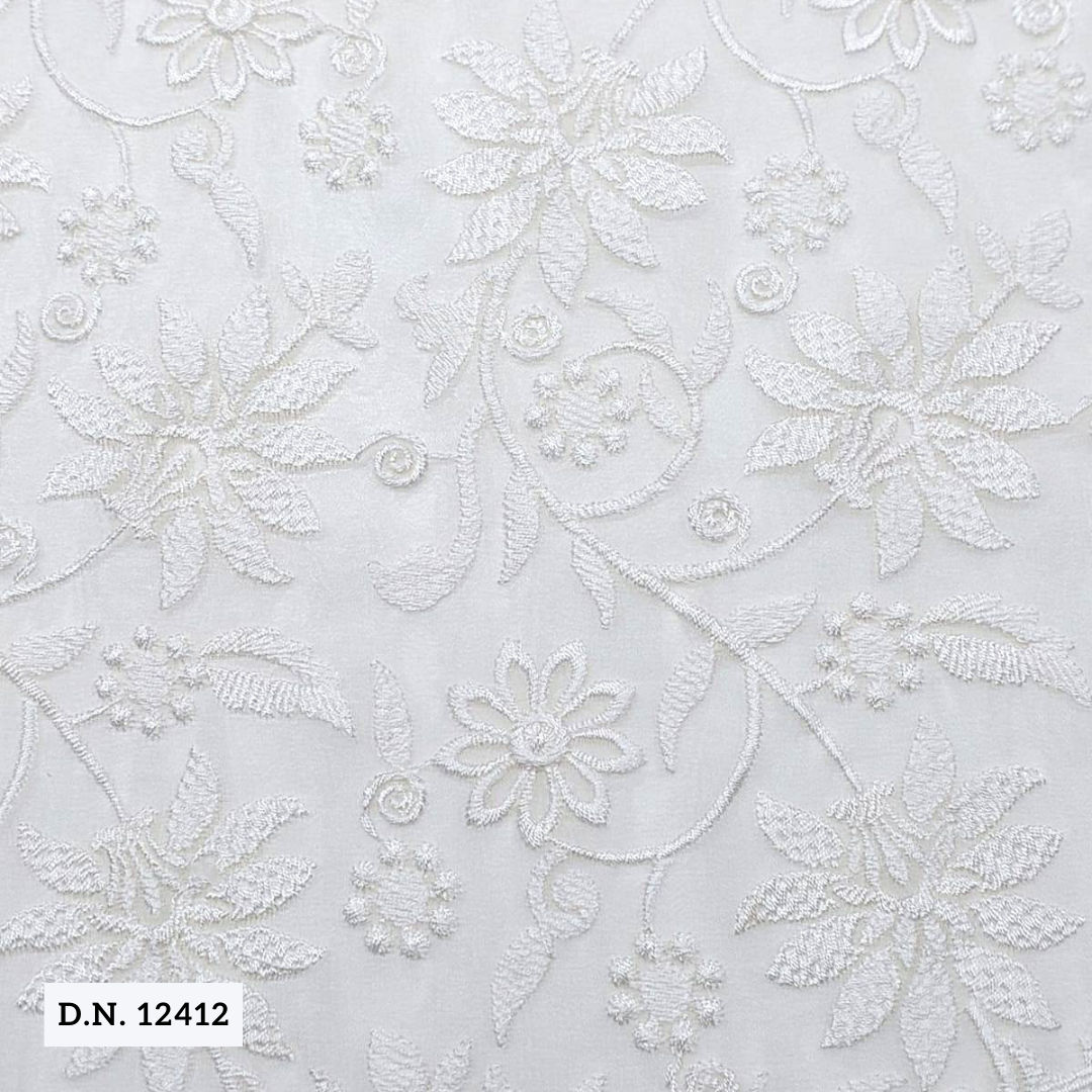 madhav fashion thread work embroidery Fabric