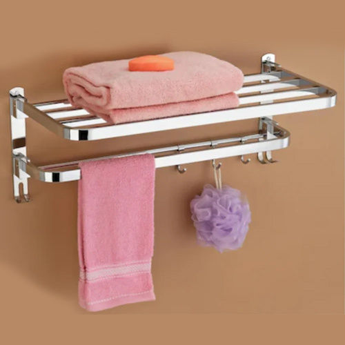 Stainless Steel Double Decker Towel Rack