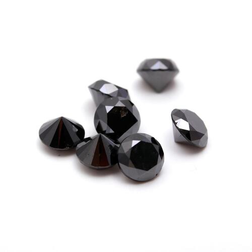 Black Round Diamond