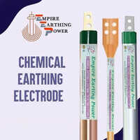 Chemical Earthing Set - Copper Bonded Steel, Purity 95%-99% | High-strength, Polished Finish, Manual Earthing Solution With 1-2 Year Warranty