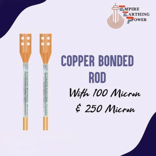 250 Micron Copper Bonded Earth Rod - Purity: 95%-99%