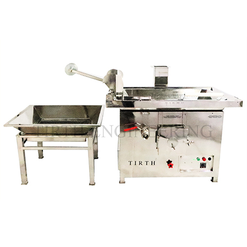 75 KG Oil Batch Fryer With Auto Temperature Control Gas Heating System TE26