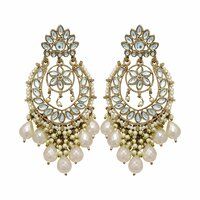 Kundan Elegance Chandbalis Earrings..