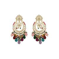 Kundan Elegance Chandbalis Earrings.....