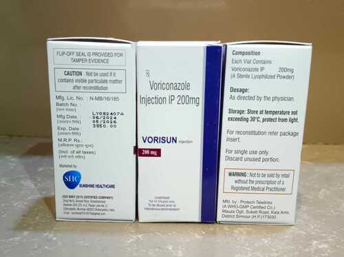 Voriconazole 200Mg Injection - Physical Form: Liquid