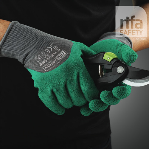 L 501 Flex-E Grip Wrinkled Finish Latex Coated Gloves