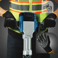 Av111 Anti Vibration Latex Gloves - Color: Black