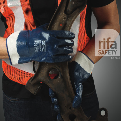 N604 Nitrile Supported Foam Nitrile Gloves