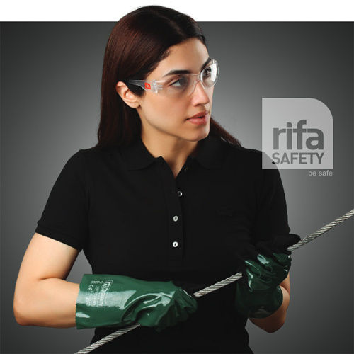 Gripp-o Nitro-pro Nitrile Supported Gloves - Color: Green