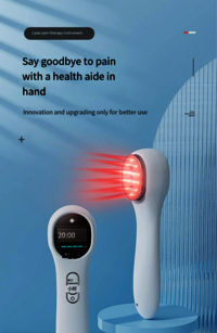 Semiconductor LASER Light Therapy Instrument Portable Compact Handheld Model Digital