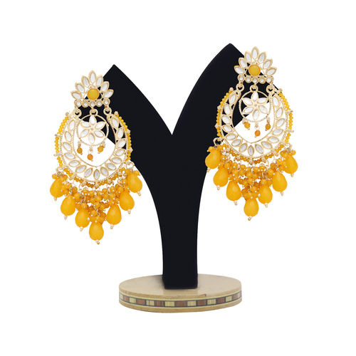 Kundan Elegance Chandbalis Earrings.......