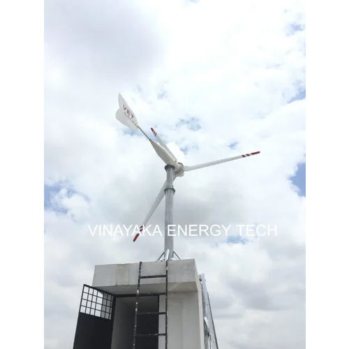 Domestic Windmill System - Color: White