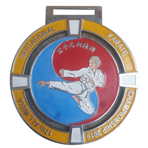 Karate Medal - Color: Various Colors