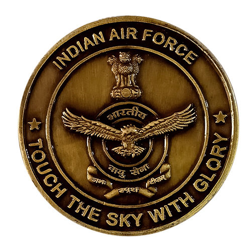 Indianair Force Coin - Color: Various Colors