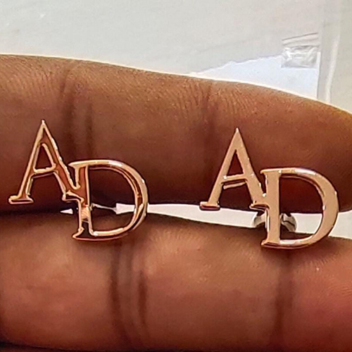 Fancy Alphabet Cufflink