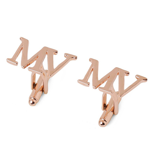 Alphabet Cufflink