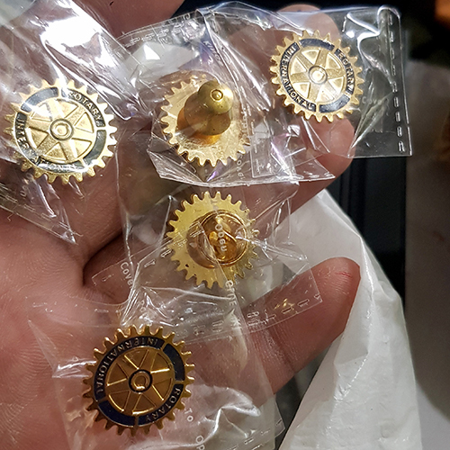 Rotary Lapel Pin