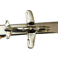 Metal Tie Pin - Color: Golden