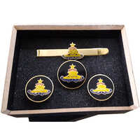 Tie Pin Cufflink Set