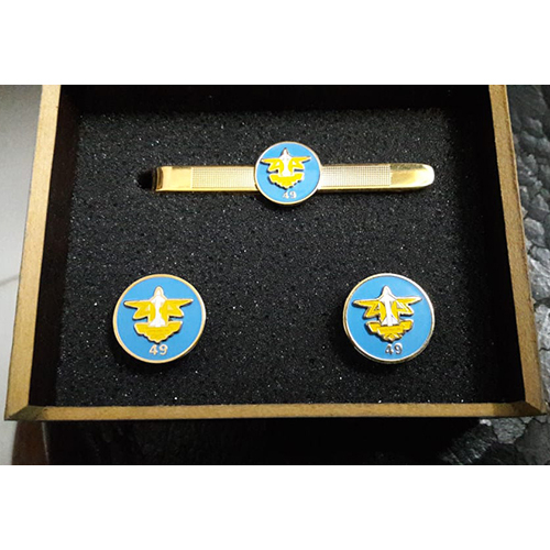 Tie Pin Cufflink Set
