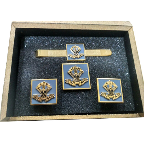 Tie Pin Cufflink Set