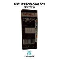 Printed Biscuit Box, For Food, With Multi-Color Printing, 100% Sustainable And Eco-Friendly