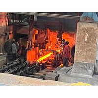 Continuous Casting Machine - Galvanized Finish, Manual Operation, Electric Power | Industrial Use & Applications