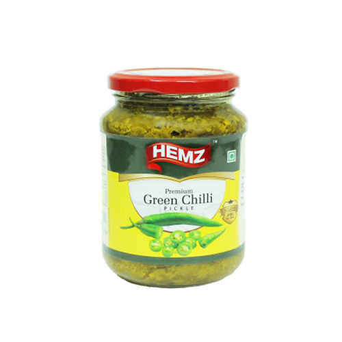 400Gm Premium Green Chilli Pickle - Feature: 100% Hygenic