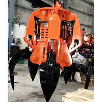 Orange Peel Grab Bucket - Electric Power 220-440 Volt, Rust-proof Material Handling Equipment | Durable, New, Warranty Included