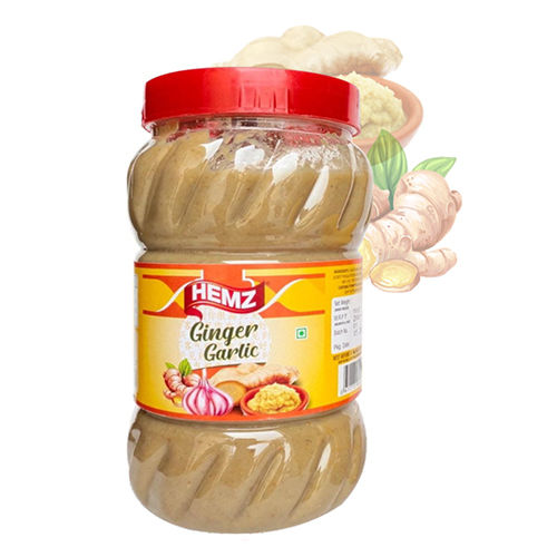 1Kg Ginger Garlic Paste - Shelf Life: 6-12 Months