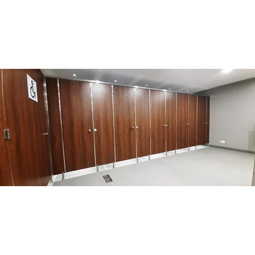 Hpl Board Modular Toilet Cubicle - Shape: Rectangular