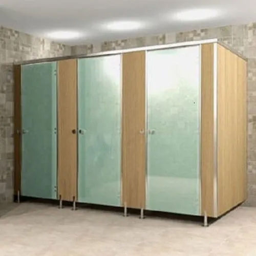 Hpl Board Public Toilet Cubicle - No Of Compartments: 3