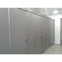 Hpl Compact Board Public Toilet Cubicles - Shape: Rectangular