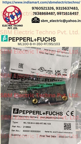 PEPPERL+FUCHS , ML100-8-350-RT/95/103,NBN5-F7A-E0,NBN5-F7A-E2