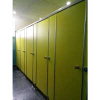 Restroom High-pressure Laminate (hpl) Cubicle Partition - Material: Hpl