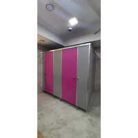 Modular Restroom Cubicle - Material: Hpl Compact Board