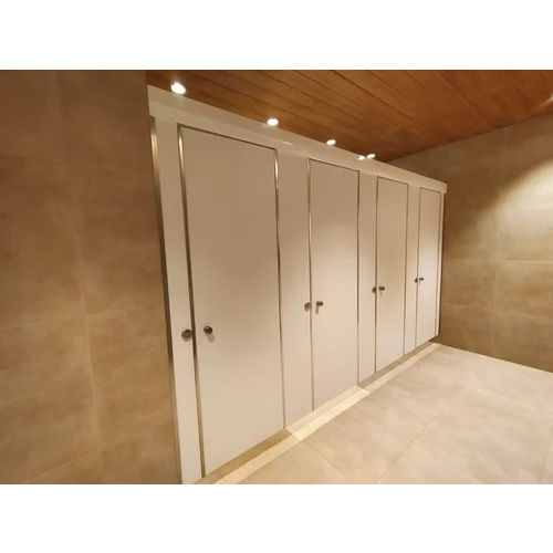 Top Hung Type Toilet Partition - Material: Hpl Compact Board