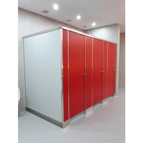 Ss Crown Shoe Type Toilet Partition - Material: Hpl / Metal