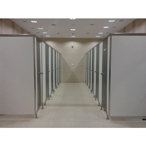 Hpl Board Hpl Toilet Partition - Shape: Rectangular