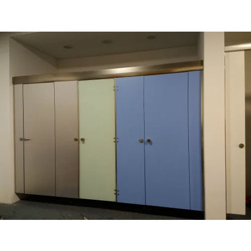 Toilet Partition Theatre - Material: Hpl Compact Board