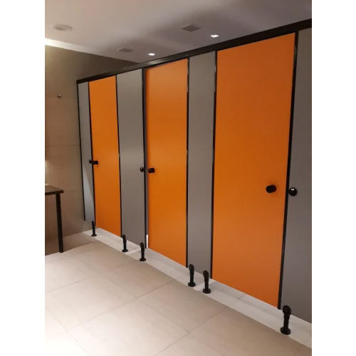 Nylon Classic Leg Type Change Room Cubicle Partition - Material: Hpl Compact Board