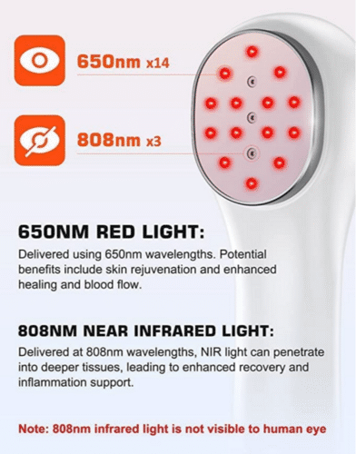 Compact physiotherapy LASER Portable pain management LASER