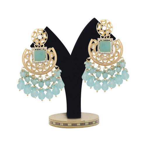 Timeless Chic Chandbali Type Earrings....