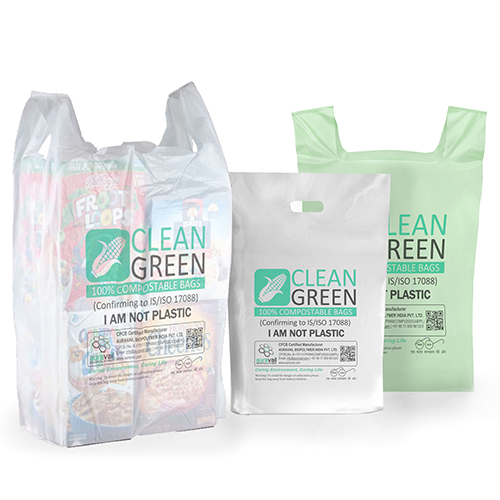 100% Biodegradable Compostable Bag
