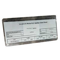 1x4 Fiber Optic Plc Splitter - Durable Plastic, Compact 1x4 Millimeter Size | High-quality Signal Division Without Connector
