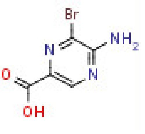 2-Amino-3-bromopyrazine-5-carboxylic acid