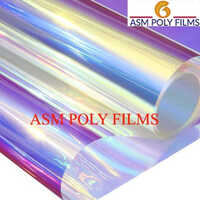 Pet Holographic Metallized Film - PET Material, Customized Shape & Size, Silver Color, Extra Soft Hardness - Holographic Finish for Enhanced Visual Appeal