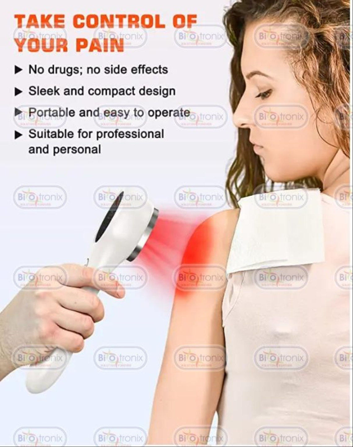 Portable LASER therapy for physio Handheld pain management LASER