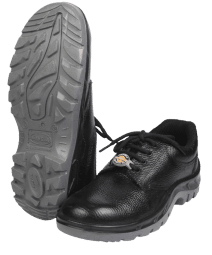 Mangla Glitter Leather Safety Shoes