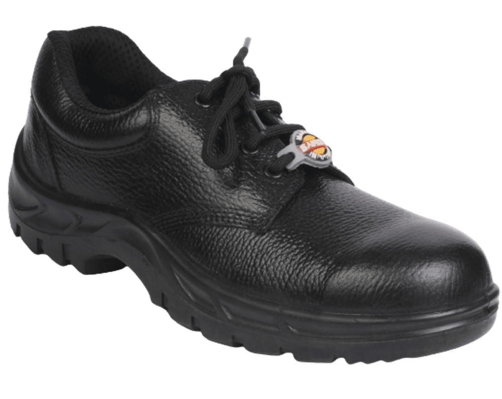 Mangla Glitter Leather Safety Shoes